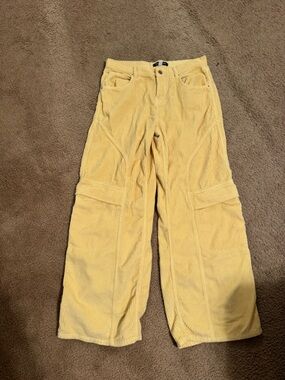 Urban Outfitters  Corduroy Bottoms in Yellow/Cream